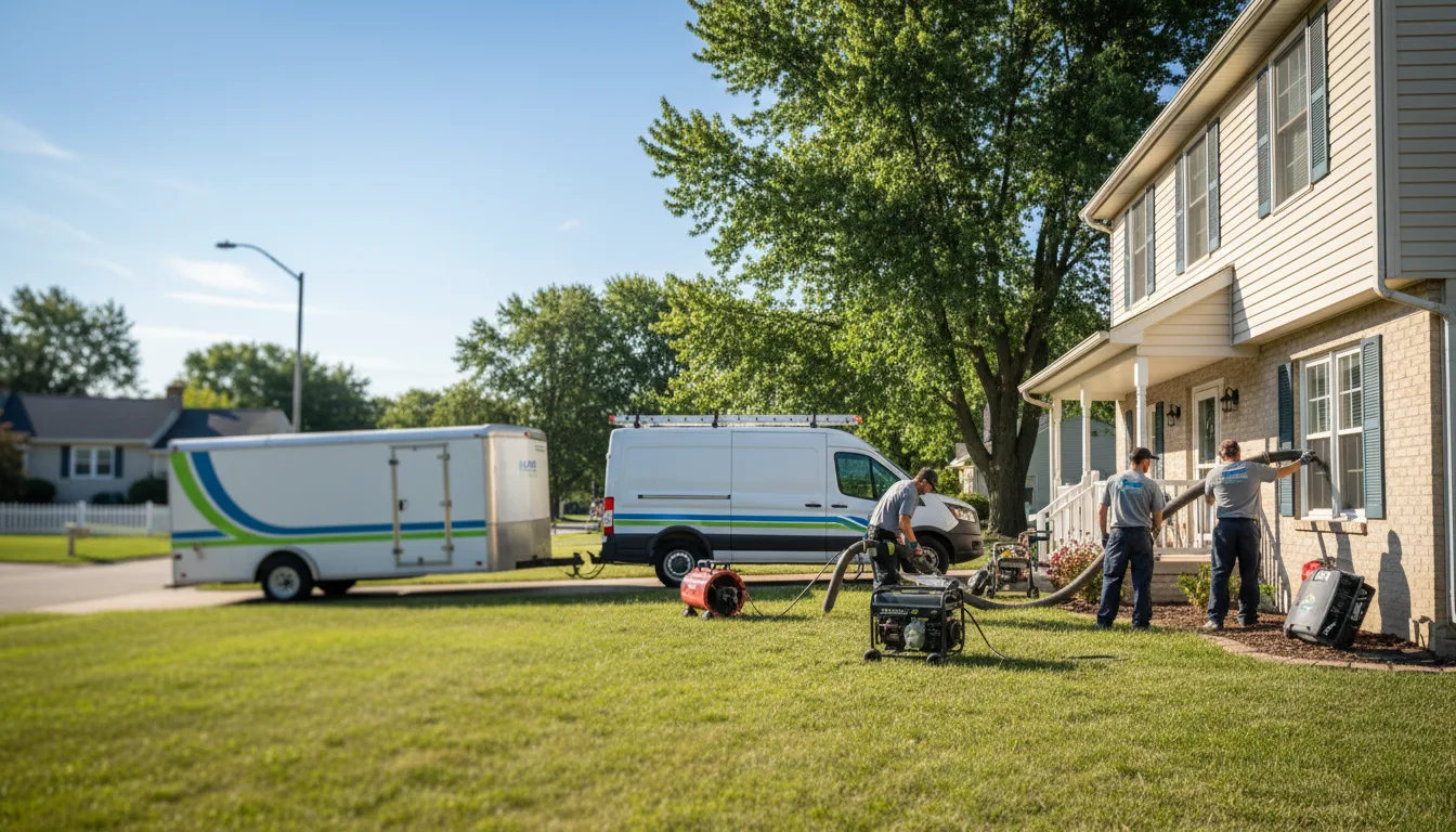 Flooded Basement Restoration And Cleanup With Repair in Mapleton, ND near me